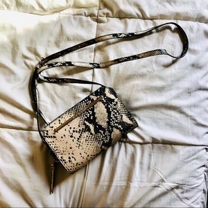 Steve Madden snake skin purse